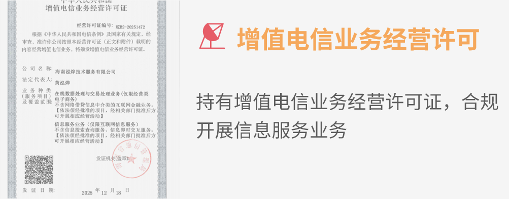 增值电信业务经营许可